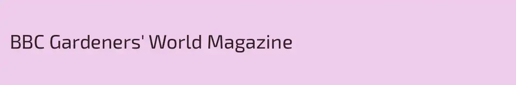 BBC Gardeners' World Magazine